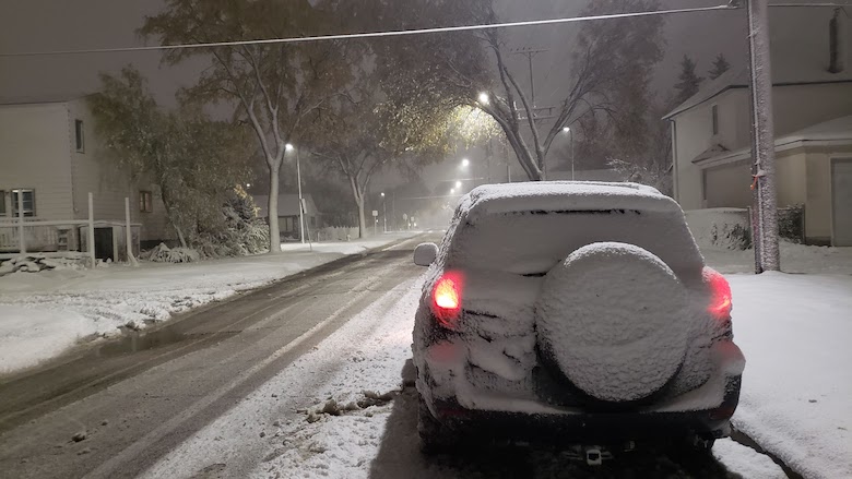 Winter driving safety Manitoba snow ice